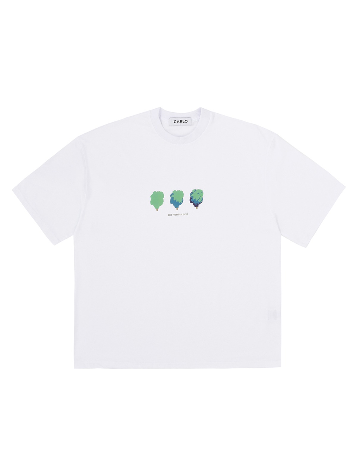 Eco Dyes Tree T-shirts White