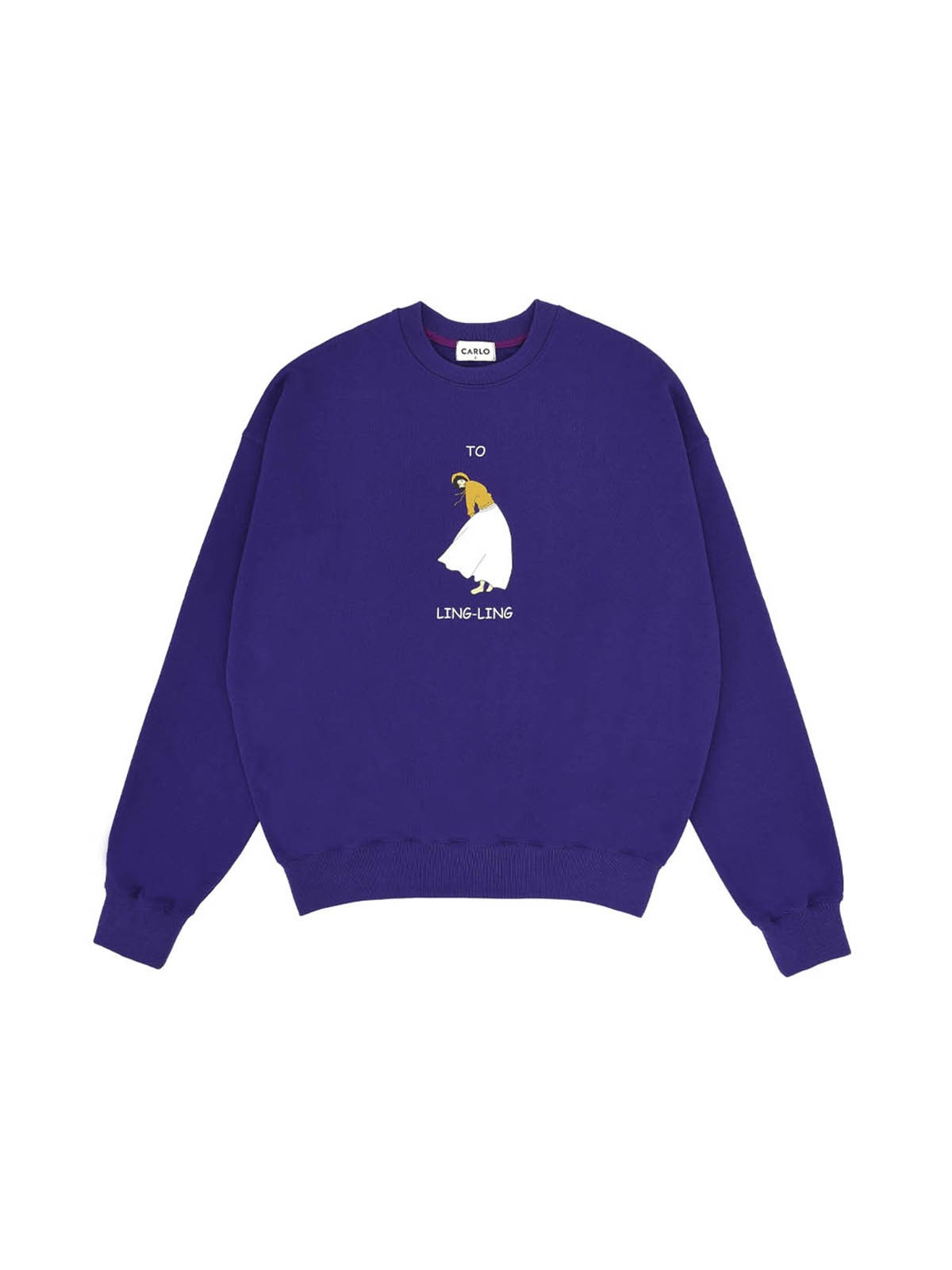To Lingling Sweatshirts Purple