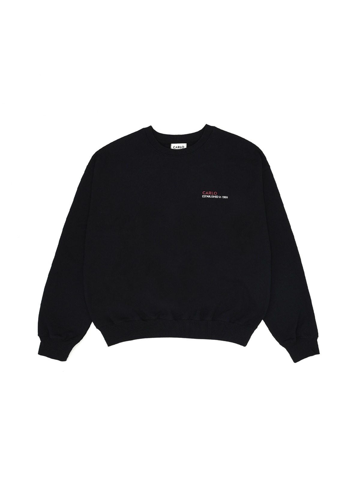 ESTABLISHED in 1999 Sweatshirts Black